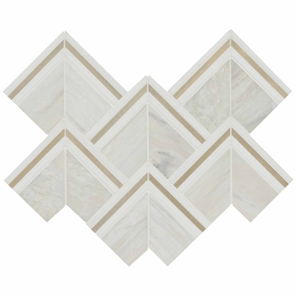 Msi Luxor Kona Gold SAMPLE Glass Mosaic Wall Tile - ZOR-MD-0419-SAM