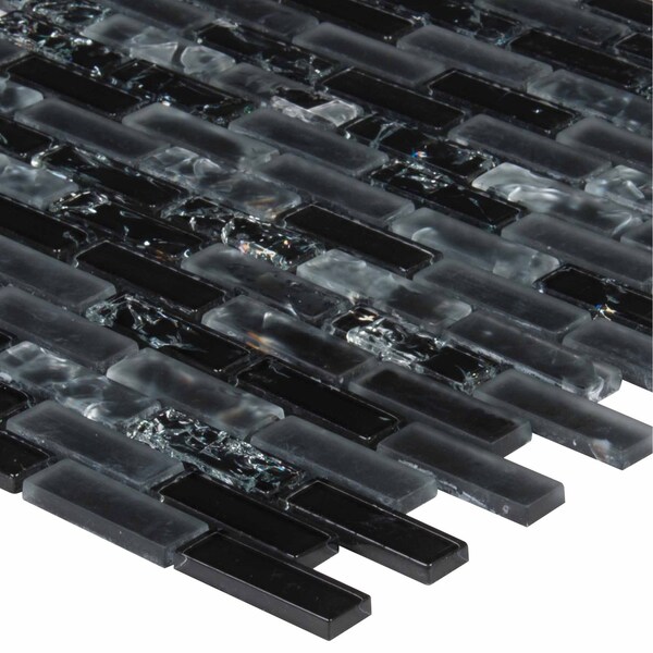 Msi Glissen 12 In. X 12 In. Glass Mesh-Mounted Mosaic Tile, 15PK - ZOR-MD-0467