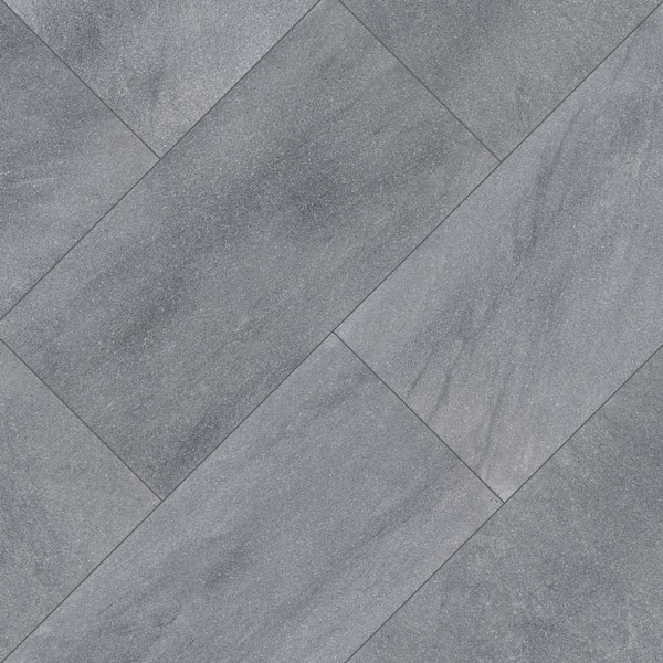Msi Cosmic Black 16 in.  X 24 in.  Sandblasted Marble Paver Tile - ZOR-LSC-0101
