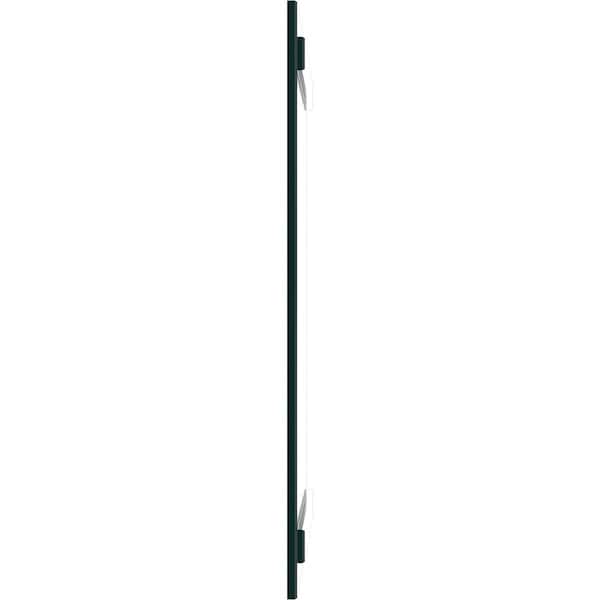 Ekena Millwork True Fit PVC Four Board Joined Board-n-Batten Shutters, Thermal Green, 21 1/2W x 28H, PR - TFP101BBF21X028FG