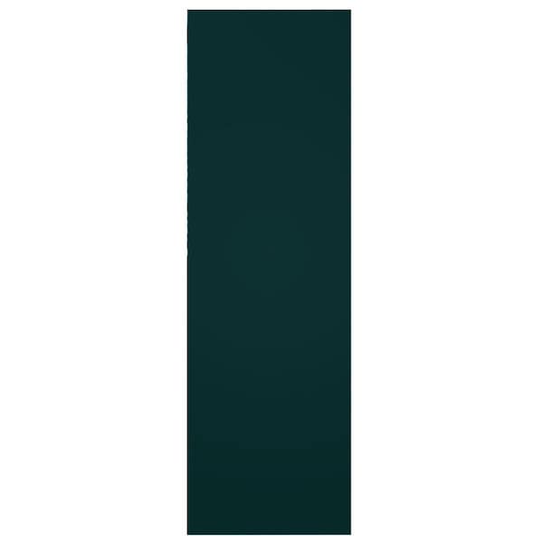 Ekena Millwork True Fit PVC San Miguel Mission Style Fixed Mount Shutters, Thermal Green, 18W x 67H, PR - TFP001SM18X067FG