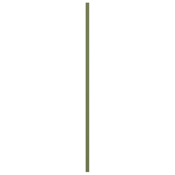 Ekena Millwork 15W x 71H True Fit PVC Diagonal Slat Modern Style Fixed Mount Shutters, Moss Green, PR - TFP001DG15X071MG