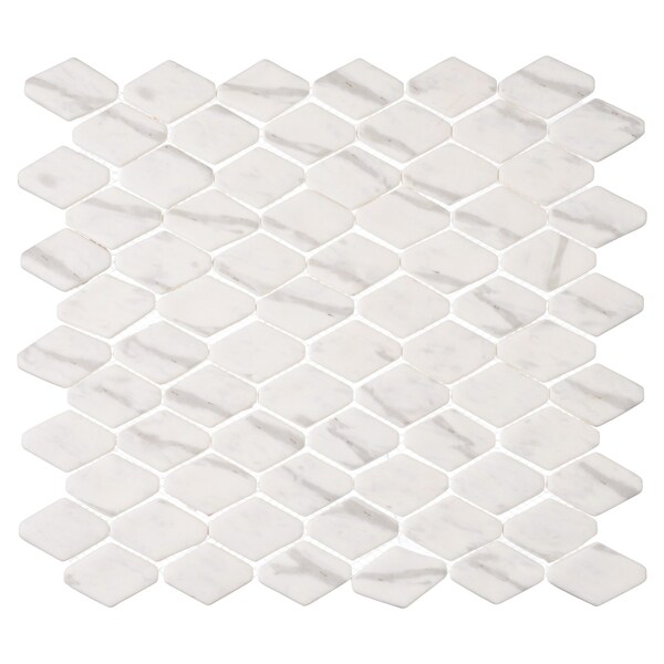 Andova Tiles ANDOVA TILES Sansill 0.5" x 1.5" Glass Herringbone Mosaic Tile - ANDSAN219