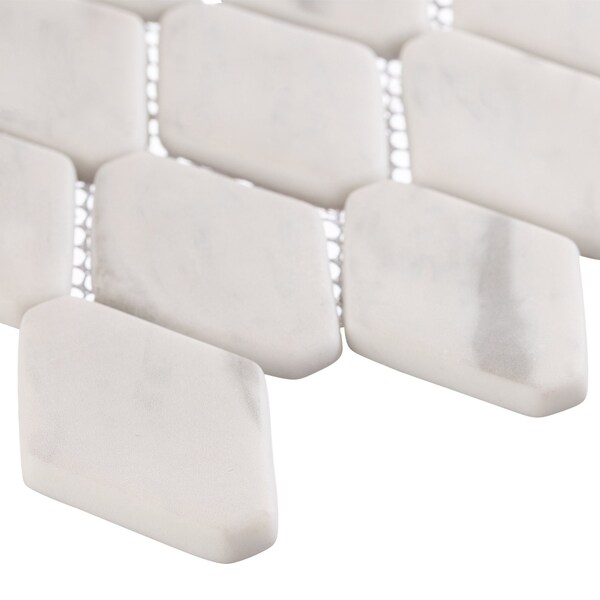 Andova Tiles ANDOVA TILES Sansill 0.5" x 1.5" Glass Herringbone Mosaic Tile - ANDSAN219