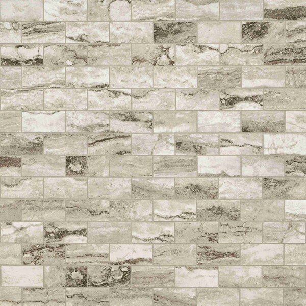 Msi Berniini Camo SAMPLE Polished Porcelain Mosaic Tile - ZOR-PT-0391-SAM
