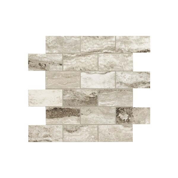 Msi Berniini Camo SAMPLE Polished Porcelain Mosaic Tile - ZOR-PT-0391-SAM