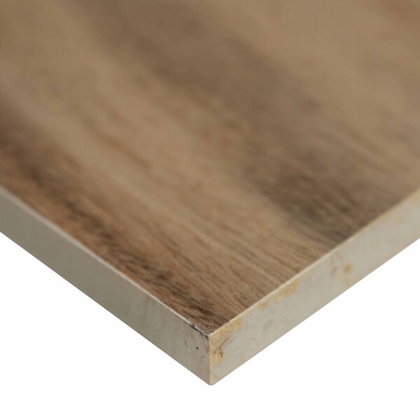 Msi Dellano Deep Bark 8 In. X 48 In. Polished Porcelain Floor And Wall Tile, 4PK - ZOR-PT-0132