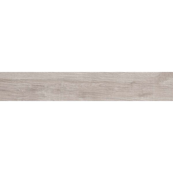 Apollo Tile Bois 7.87 in. x 47.25 in. Matte Gray Porcelain Rectangular Wall and Floor Tile 12.91 sqft/case, 5PK - ZEN88GRE848A