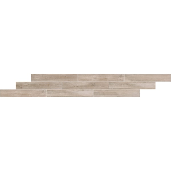Daltile Core Fundamentals Platinum 6'' x 36'' Porcelain Floor Tile, 13.05 SQFT Per Carton, 9PK - VC026361PR