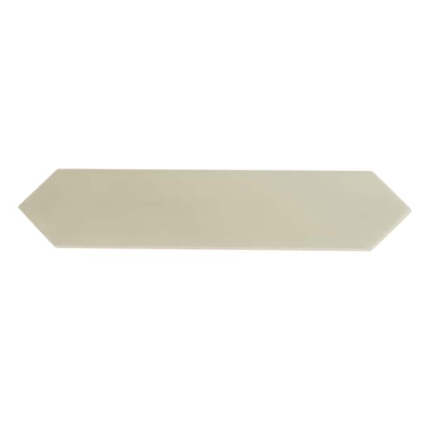 Apollo Tile Piquet 2 in. x 10 in. Matte Green Ceramic Picket Wall and Floor Tile 5.38 sq. ft./case, 44PK - APLALF88BAHA