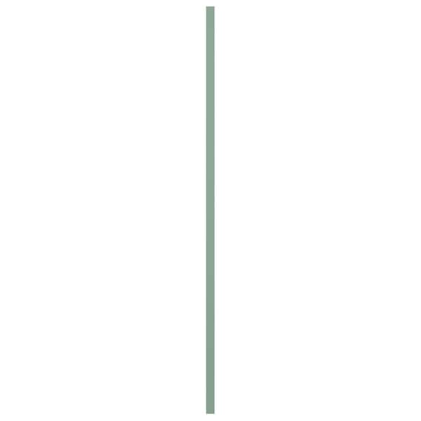 Ekena Millwork True Fit PVC Cedar Park Fixed Mount Shutters, Seaglass, 15W x 75H, PR - TFP001CP15X075SG