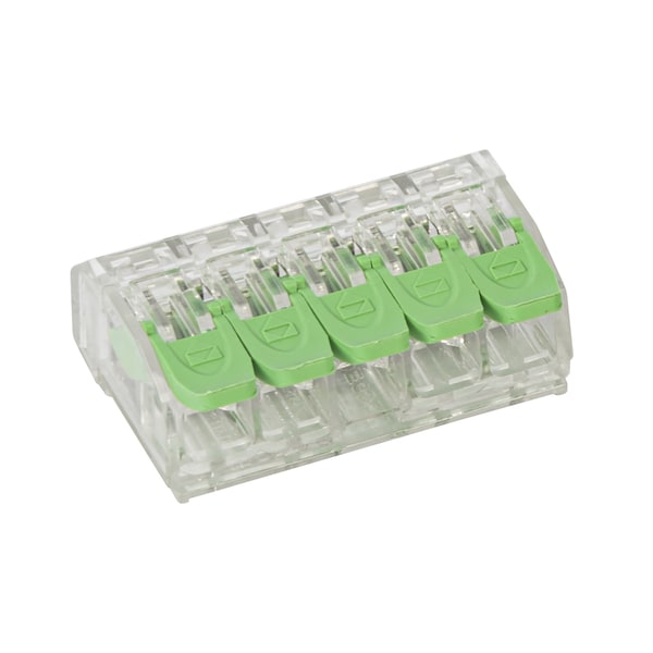Gardner Bender Conjunto de Palanca de Cinco Puertos LeverGard Lever Wire, Paquete de 10 unidades - 19-PCL5