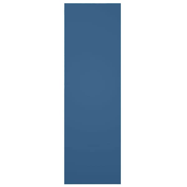 Ekena Millwork True Fit PVC Two Equal Louver Shutters, Sojourn Blue, 12W x 71H, PR - TFP101LVF12X071HB