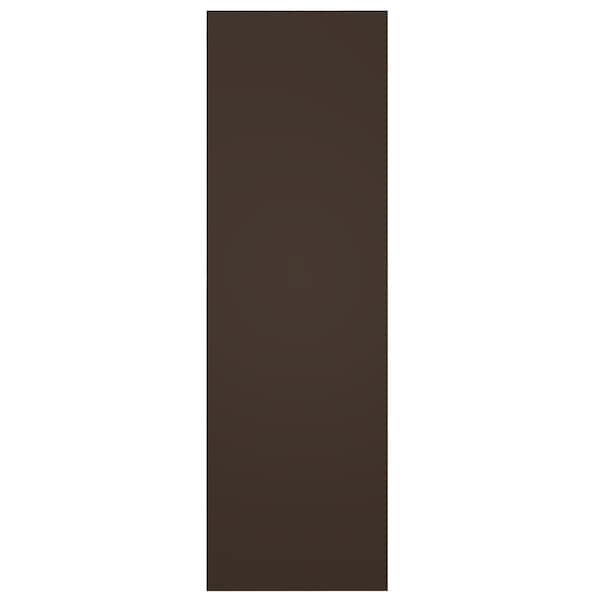 Ekena Millwork True Fit PVC Center X-Board Farmhouse Fixed Mount Shutters, Raisin Brown , 12W x 44H, PR - TFP107FH12X044TB