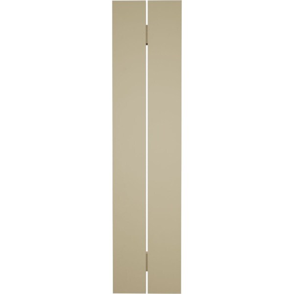 Ekena Millwork Rustic Two Board Spaced Board-n-Batten Sandblasted Faux Wood Shutters, 11 1/2W x 50H, PR - SHUBSS11X50SDPR