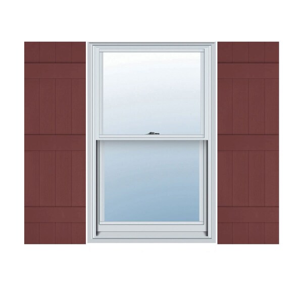 Ekena Millwork Builders Edge, Custom Four Board Joined (3 Batten), Board-n-Batten Shutters, BEJ4140073078, PR - BEJ4140073078