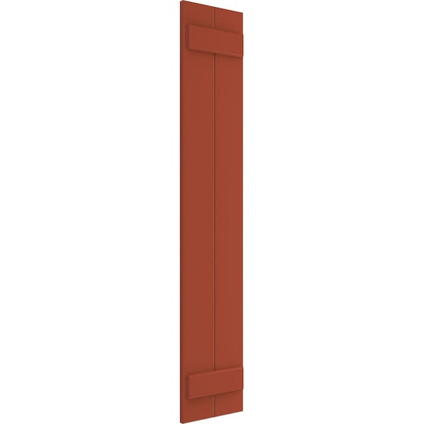 Ekena Millwork True Fit PVC, Two Board Joined Board-n-Batten Shutters, Colorful Leaves, 10 3/4W x 32H, PR - TFP101BBF11X032CL