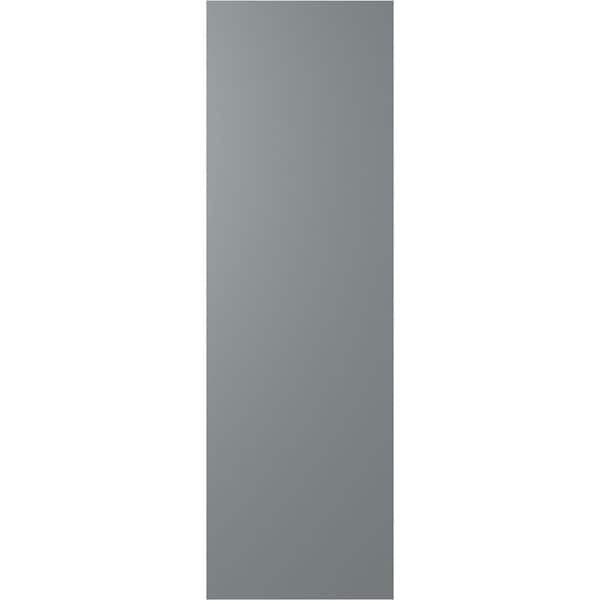 Ekena Millwork 18W x 43H True Fit PVC Diagonal Slat Modern Style Fixed Mount Shutters, Ocean Swell, PR - TFP001DG18X043CH