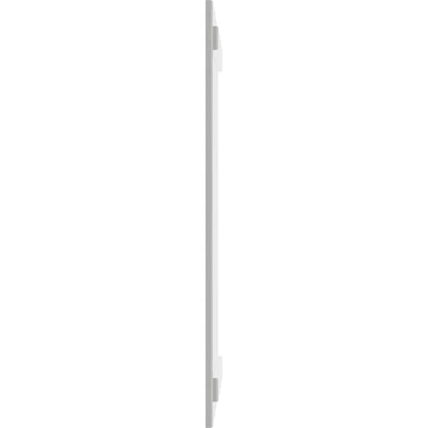 Ekena Millwork True Fit PVC Three Board Joined Board-n-Batten Shutters, Hailstorm Gray, 16 1/8W x 58H, PR - TFP101BBF16X058ST