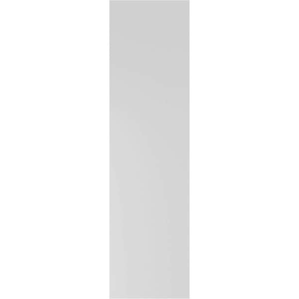 Ekena Millwork True Fit PVC Three Board Joined Board-n-Batten Shutters, Hailstorm Gray, 16 1/8W x 58H, PR - TFP101BBF16X058ST