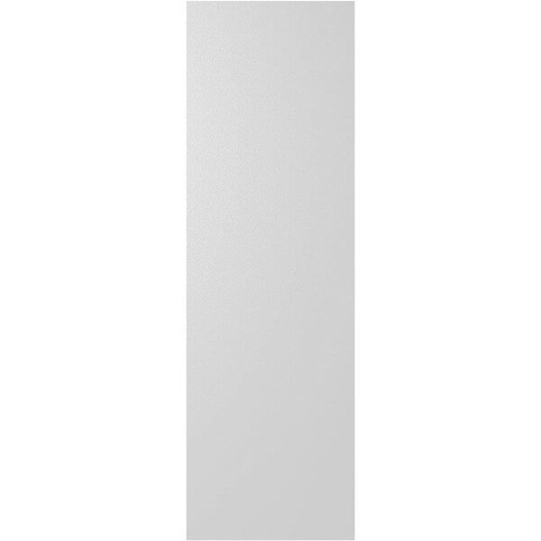 Ekena Millwork True Fit PVC Two Equal Panel Farmhouse Fixed Mount Shutters w/ Z-Bar, Sojourn Blue , 15W x 64H, PR - TFP102FH15X064HB