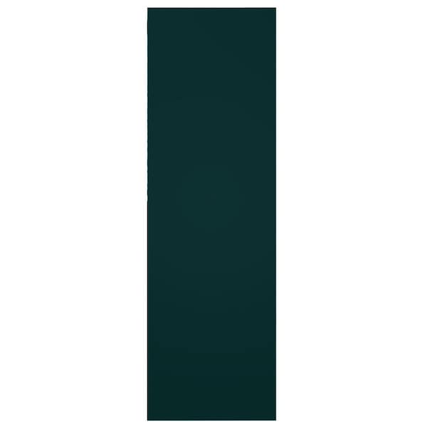Ekena Millwork True Fit PVC San Juan Capistrano Mission Style Fixed Mount Shutters, Thermal Green, 12W x 54H, PR - TFP001SJ12X054FG
