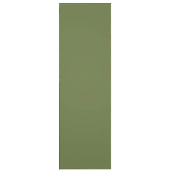 Ekena Millwork True Fit PVC Bungalow Fixed Mount Shutters, Moss Green, 15W x 42H, PR - TFP001BG15X042MG
