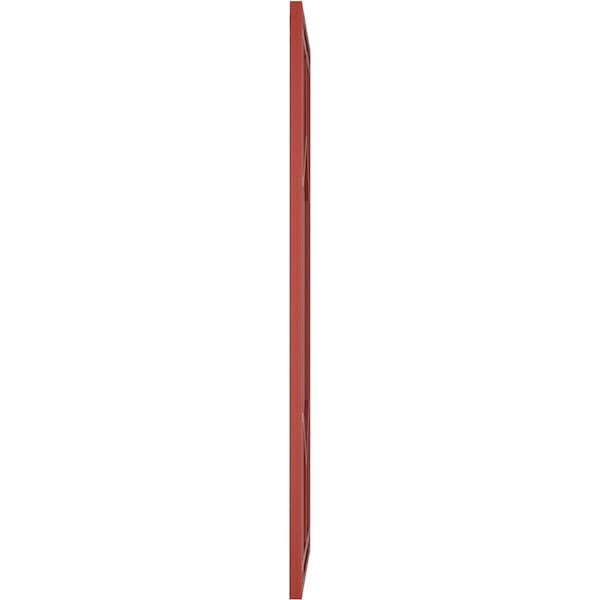 Ekena Millwork True Fit PVC Shaker Fixed Mount Shutters, Pepper Red, 15W x 44H, PR - TFP001SK15X044MR