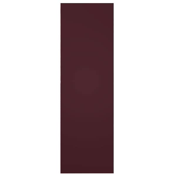 Ekena Millwork True Fit PVC, Two Equal Raised Panel Shutters, Wine Red, 15W x 72H, PR - TFP101RPF15X072WR