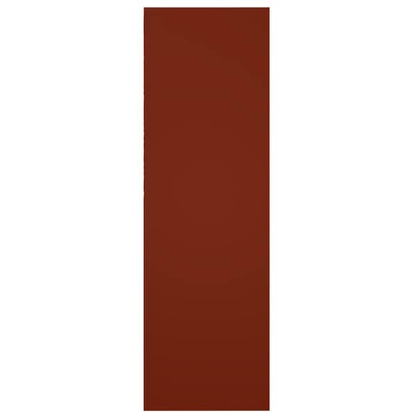 Ekena Millwork True Fit PVC Cedar Park Fixed Mount Shutters, Pepper Red, 18W x 65H, PR - TFP001CP18X065MR