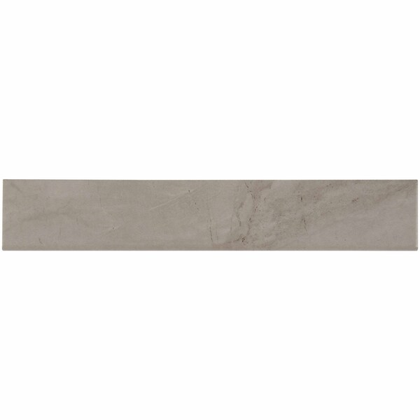 Msi Adella Gris Bullnose 3 In. X 18 In. Glazed Porcelain Wall Tile, 30PK - ZOR-PT-TR-0176