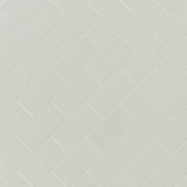 Msi Retro Bianco11.22 In. X 11.47 In. Porcelain Mesh-Mounted Mosaic Tile, 15PK - ZOR-MD-0409