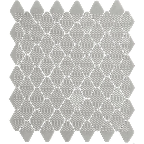 Daltile Starcastle 1.5'' Elongated Hexagon Glass Wall Mosaic, 15PK - SC78ELHEXMSMT