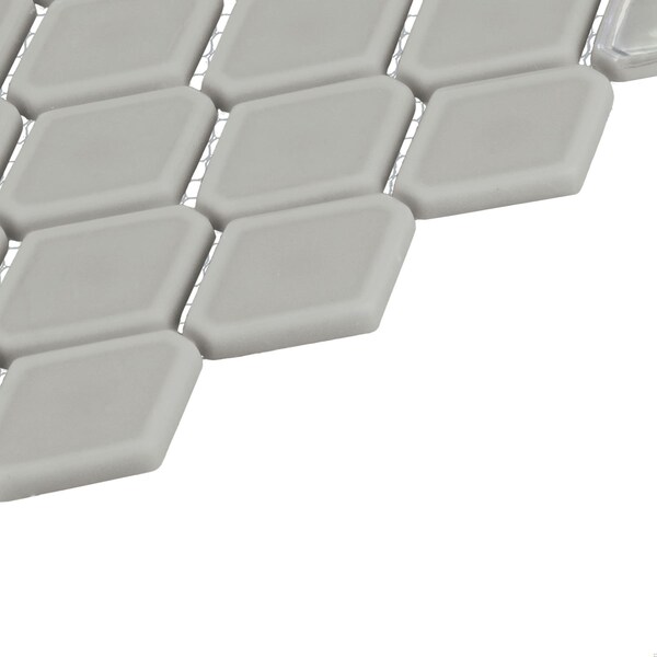 Daltile Starcastle 1.5'' Elongated Hexagon Glass Wall Mosaic, 15PK - SC78ELHEXMSMT