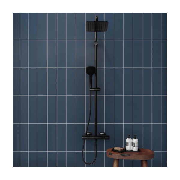 Daltile Stencil 4in x 12in Glazed Porcelain Wall & Floor Tile 8.72 SQFT Per Carton, 30PK - SC38RCT412MT