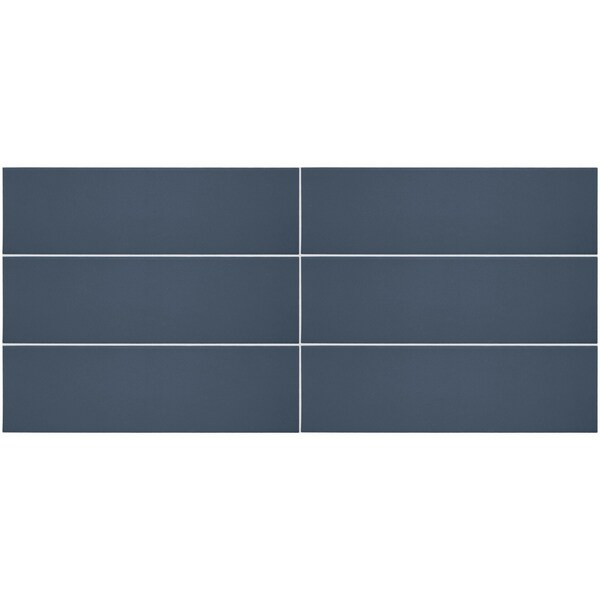 Daltile Stencil 4in x 12in Glazed Porcelain Wall & Floor Tile 8.72 SQFT Per Carton, 30PK - SC38RCT412MT