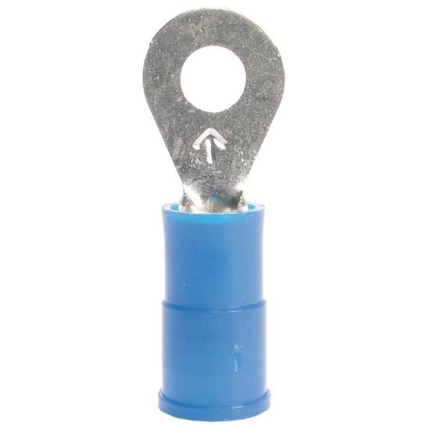 Terminal de anillo de vinilo para cable calibre 16-14, con perno de 5/16", paquete de 25 - RV14-516Q