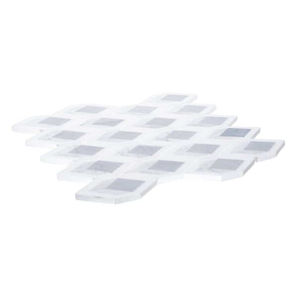 Andova Tiles ANDOVA TILES Easton 5" x 3" Glass Novelty Mosaic Wall & Floor Tile - ANDEAS334