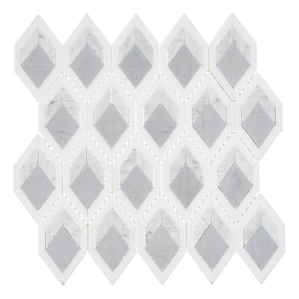 Andova Tiles ANDOVA TILES Easton 5" x 3" Glass Novelty Mosaic Wall & Floor Tile - ANDEAS334