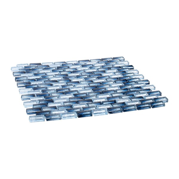 Andova Tiles SAMPLE Highline 0625 x 125 Glass Mosaic Sheet Floor Use Tile - SAM-ANDHIG148