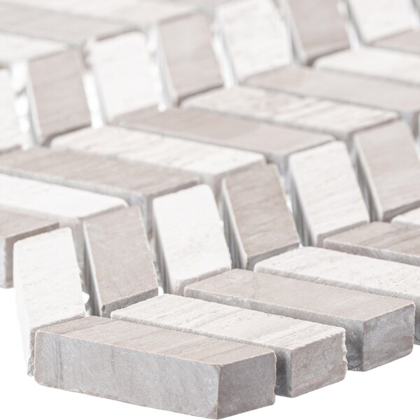 Andova Tiles SAMPLE-Rhythm 1 in. Natural Stone Mosaic Wall & Floor Tile - SAM-ANDRHY923