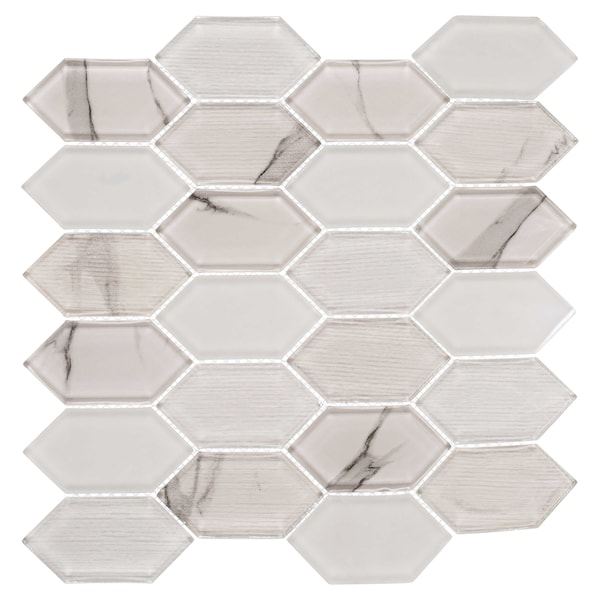Andova Tiles SAMPLE- Astor 2 in. x 4 in. Glass Mosaic Wall Tile - SAM-ANDAST954