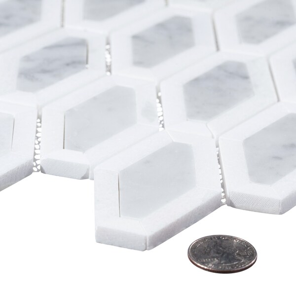 Andova Tiles SAMPLE-2 in. x 3 in. Natural Stone Mosaic Wall & Floor Tile - SAM-ANDMOD904