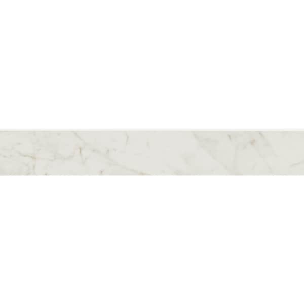 Msi Kaya Carrara Bianco Sample Porcelain Matte Bullnose - ZOR-PT-TR-0242-SAM