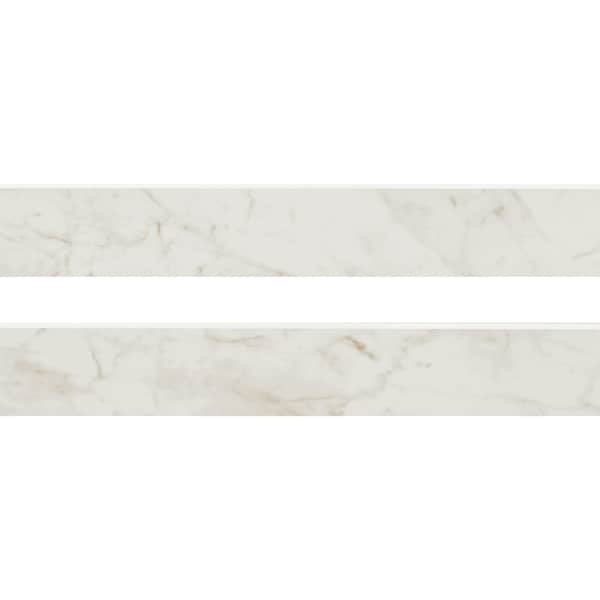 Msi Kaya Carrara Bianco Sample Porcelain Matte Bullnose - ZOR-PT-TR-0242-SAM