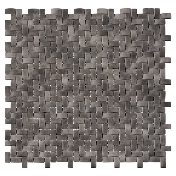 Andova Tiles SAMPLE Comfort 037 x 087 Glass Herringbone  Chevron Mosaic Wall Tile - SAM-ANDCOM323