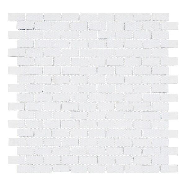 Andova Tiles ANDOVA TILES Highline 0.625" x 1.25" Glass Mosaic Sheet Floor Use Tile - ANDHIG148