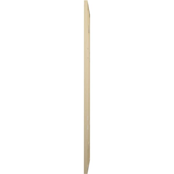 Ekena Millwork True Fit PVC Hastings Fixed Mount Shutters, Natural Twine, 15W x 36H, PR - TFP001HS15X036NT
