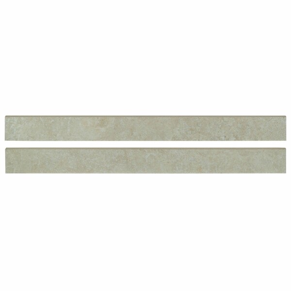 Msi Livingstyle Pearl 2 In. X 24 In. Matte Porcelain Wall Tile, 12PK - ZOR-PT-TR-0107