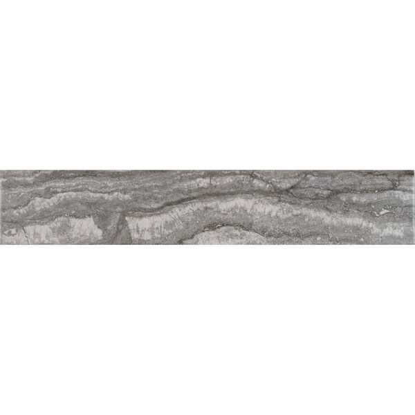 Msi Bernini Carbone Bullnose SAMPLE Porcelain Wall Tile - ZOR-PT-TR-0114-SAM